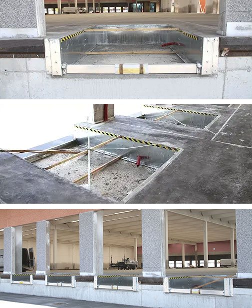 Faze gropi prefabricate Campisa